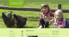 Desktop Screenshot of kristemoarhof.at